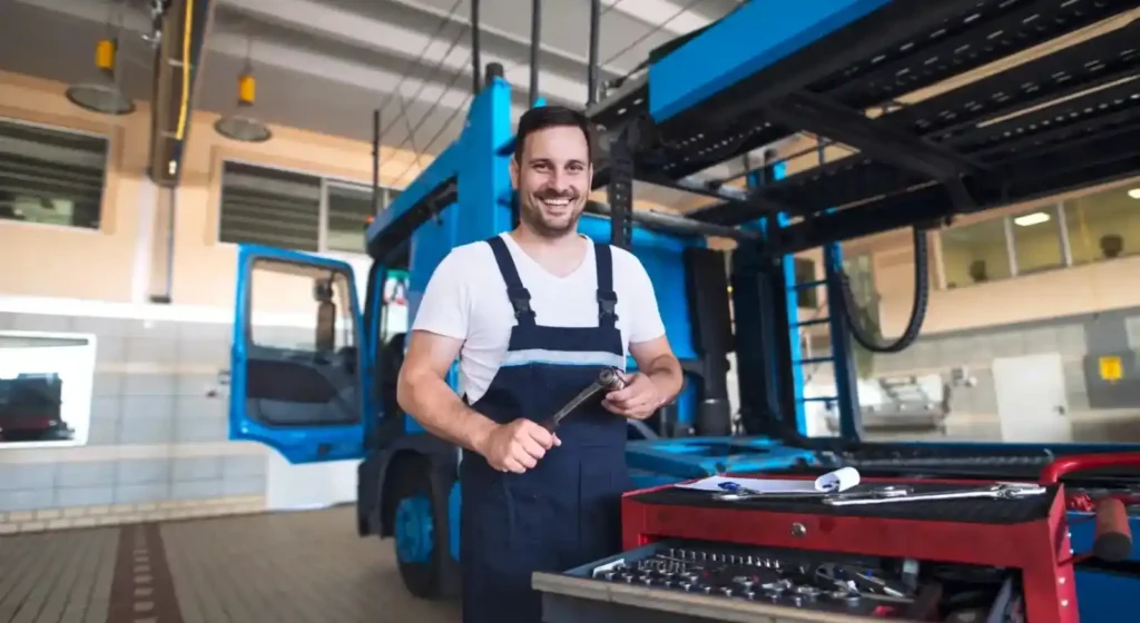 Skilled Technician at Paterson Truck Repair Shop